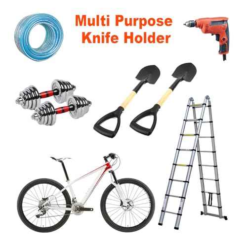 Garage Organizer Wall Hanger,2 Pack Heavy Duty Trimmer Rack Weed Eater Rack - Garage Organization For Grass Trimmer, Hedge Trimmer, Weed Whacker & Garden Tools Storage