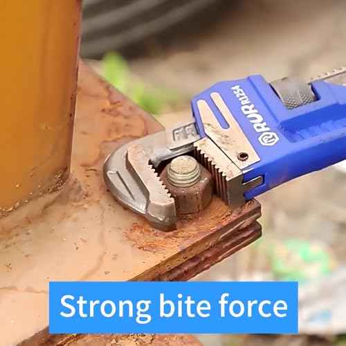 14 Inch Pipe Wrench | Plumbers Wrench, Heavy Duty Plumbing Tools | Forged from High Carbon Steel | Suitable for Water Pipes, Plumbing, Fire Protection Pipe Tools