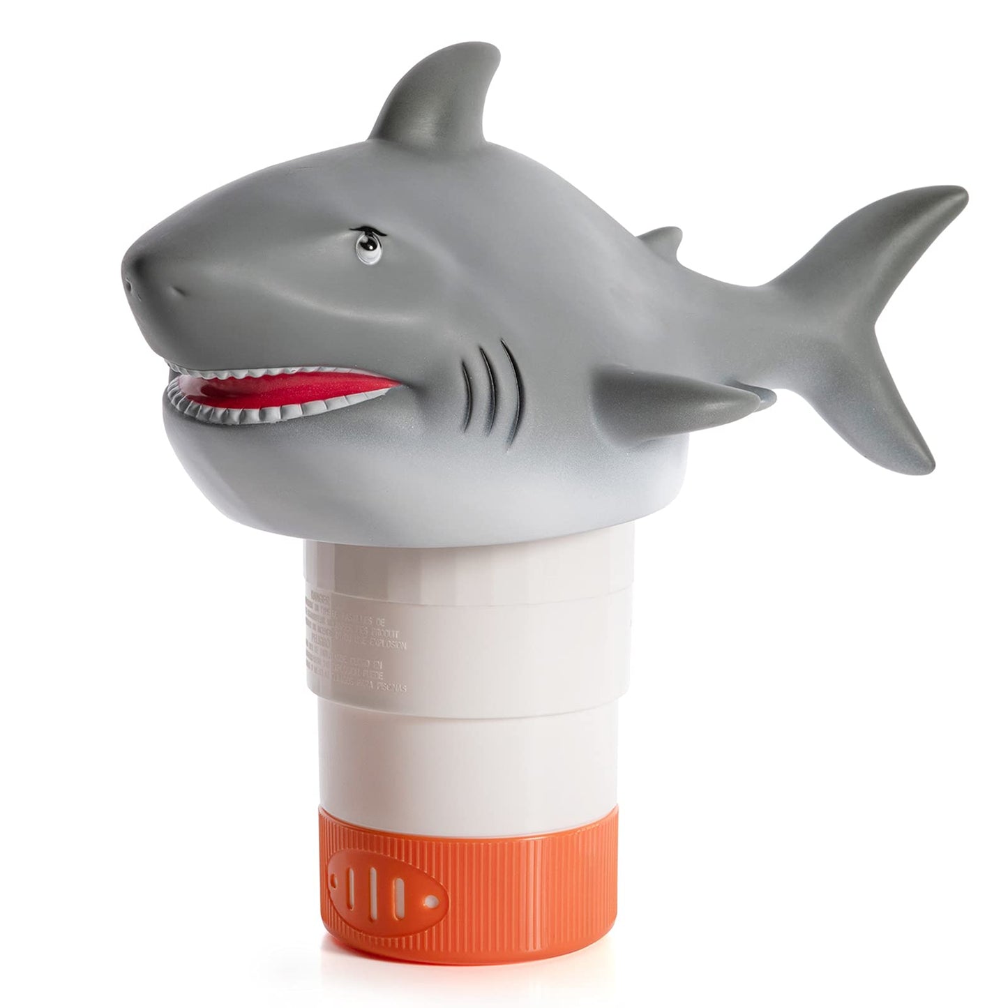 XY-WQ Chlorine Floater, Floating Pool Chlorine Dispenser (Shark), Fits 1 and 3 Inch Tablets for Large and Small Pools, Hot Tub, Spa