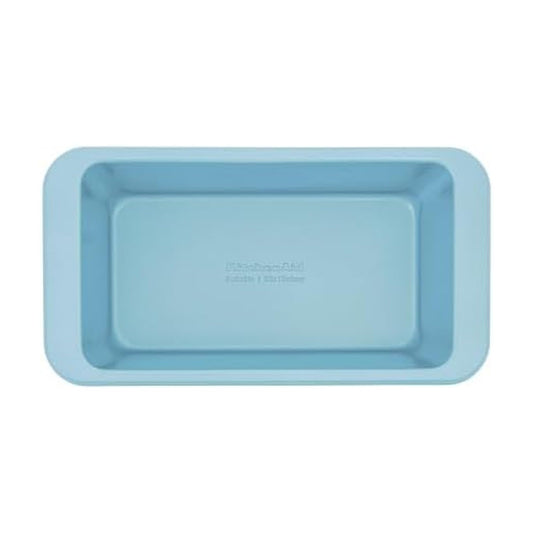 KitchenAid Nonstick Swiss Engineered Aluminized Steel Loaf Pan, Dishwasher Safe, 9 x 5 Inch, Mineral Water