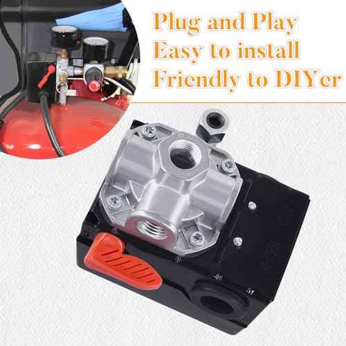 Air Compressor Pressure Switch Fits for Craftsman 145-175 PSI Replace 5140112-24 1WC95 919-16777