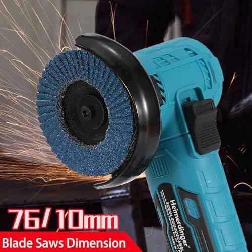 Brushless Mini Angle Grinder Compatible with Makita 18V Battery(Not Included),Cordless Electric Grinding Tool,19500rpm Compact Power Handheld Cutter for Metal Grinding,Cutting
