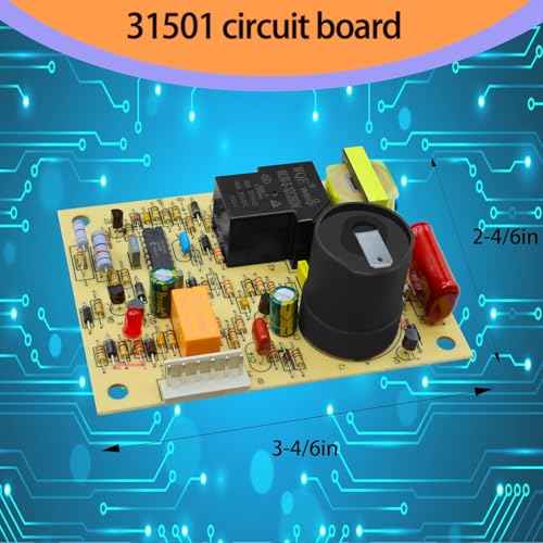 Upgrade 31501 RV Furnace Ignition Control Circuit Board Replace Atwood 33488 30575 33727 for Dometic Atwood 7916-II 7920-II 8520-IV 8525-IV 8531-IV 8535-IV DFMD30111 Circuit Board 2 -Year Warranty