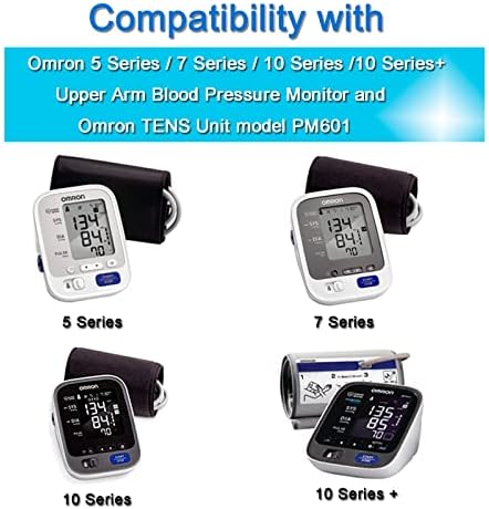 6V 1A DC Power Supply for 6 Volt Omron Blood Pressure Monitor 5 7 10 Series Charger and for 6V 100mA 300mA 400mA 500mA 600mA 700mA 800mA 900mA 1000mA AC Adapter.