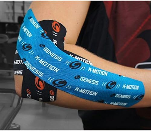 Genesis K-Motion Tape with Copper Infuzion- Blue Pre-Cut Pack