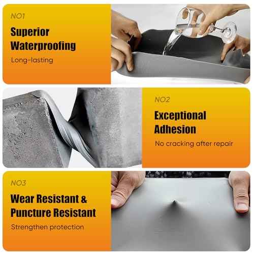 Concrete Crack Filler, 4 PCS Self Leveling Cement Crack Sealant, Quick-Drying Sealing Adhesive Repair Sealer for Driveways, Sidewalks, Patios, Waterproof Outdoor Joint Caulking Glue, Gray