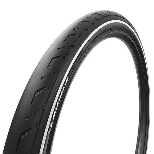 Michelin City Street Road Tire 29" x2.20 Wire Clincher with Magi-X Compound, Reinforced Puncture Protection, and All-Weather Performance ? Ideal for E-Bikes and Urban Cycling