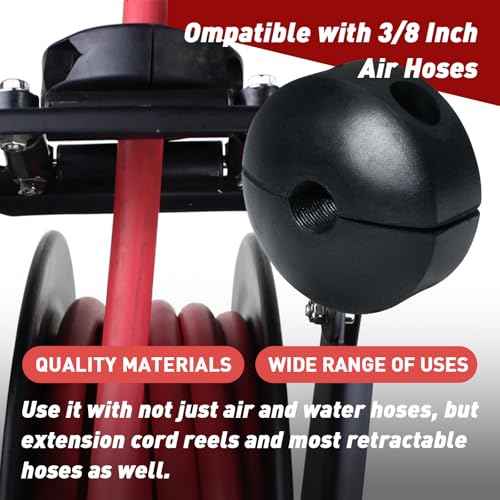 Ball Stopper for Air Hose Reels - Compatible with 3/8 Inch Air Hoses - Prevents Tangling and Damage