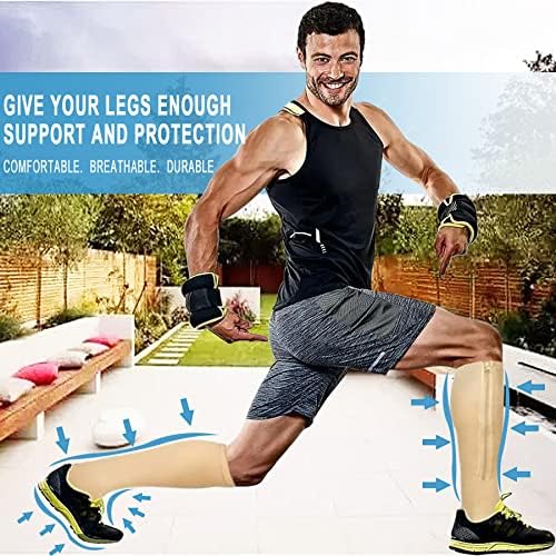 2 Pairs Medical Zipper Compression Socks 15-20mmHg for Women&Men, Knee High Compression Stockings