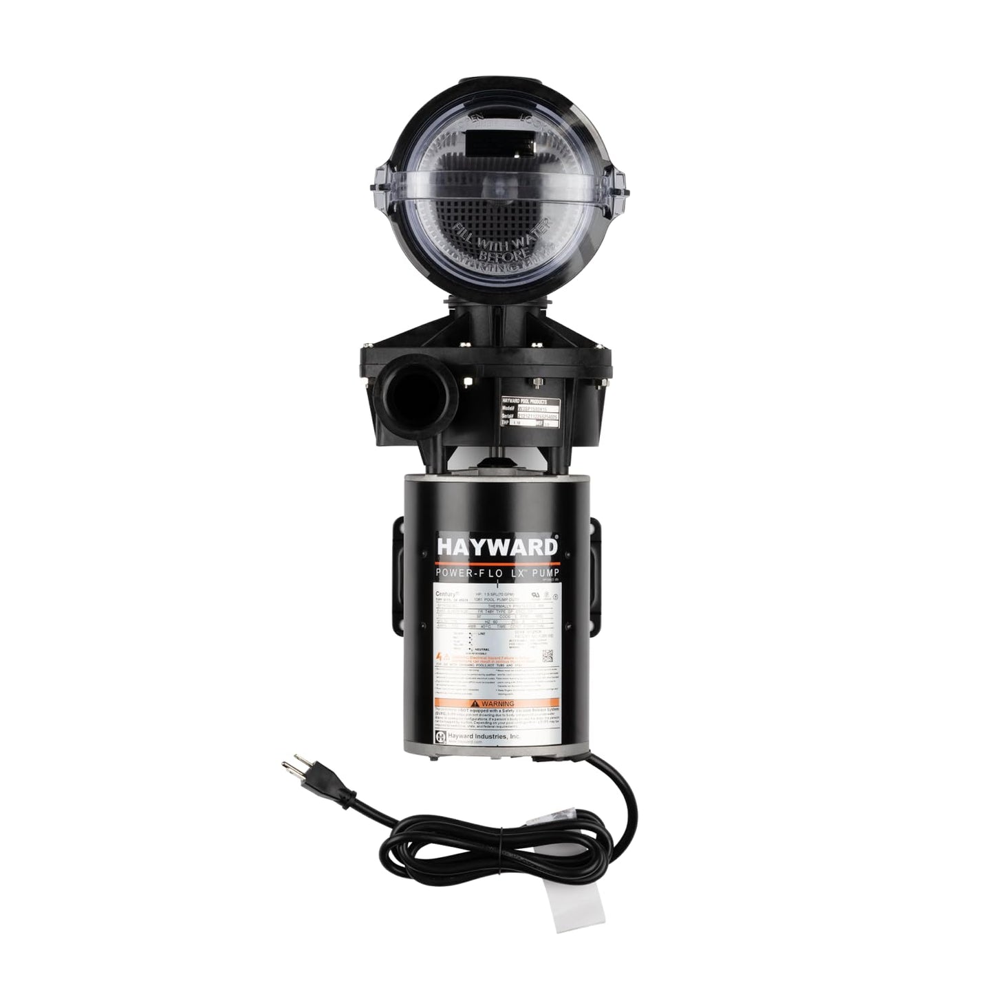Hayward W3SP1580X15 PowerFlo LX Pool Pump for Above Ground Pools, 1.5 HP