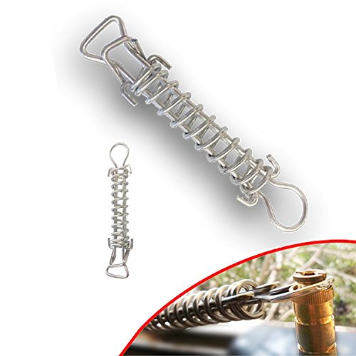 8" Swimming Pool Cover Stainless Steel Spring- 10 Pack for Winter Safety Pool Covers