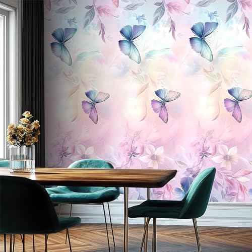 Wallpaper Peel and Stick Contact Paper Self Adhesive Wall Paper - Elegant Veined Design Wallpaper for Bedroom Bathroom