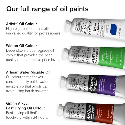 Winsor & Newton Winton Oil Color, 200ml (6.75-oz) Tube, Cobalt Blue