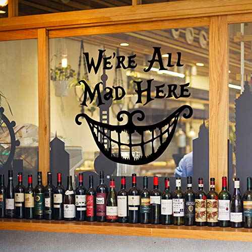 Halloween ¡®Smiling Face¡¯ Thriller Wall Decals Cool Wall Sticker for Bedroom Living Room Home Decoration Party Wall Art Decor