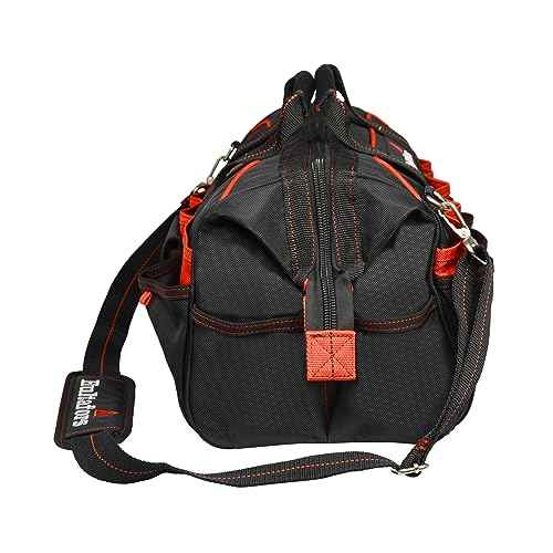 Hultafors Work Gear HT5544 Tradesman's Tool Bag, 40 Pockets, Heavy Duty Ballistic Polyester Tool Carrier, Neoprene Carrying Handles, Adjustable Slip-Resistant Shoulder Straps