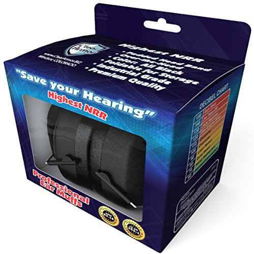 ClearArmor 2 Pack - Safety Shooting Ear Muffs Hearing Ear Protection - 31.5 dB SNR Noise Reduction - Comfortable Earmuffs that Work for Hunting, Gun Range, Mowing