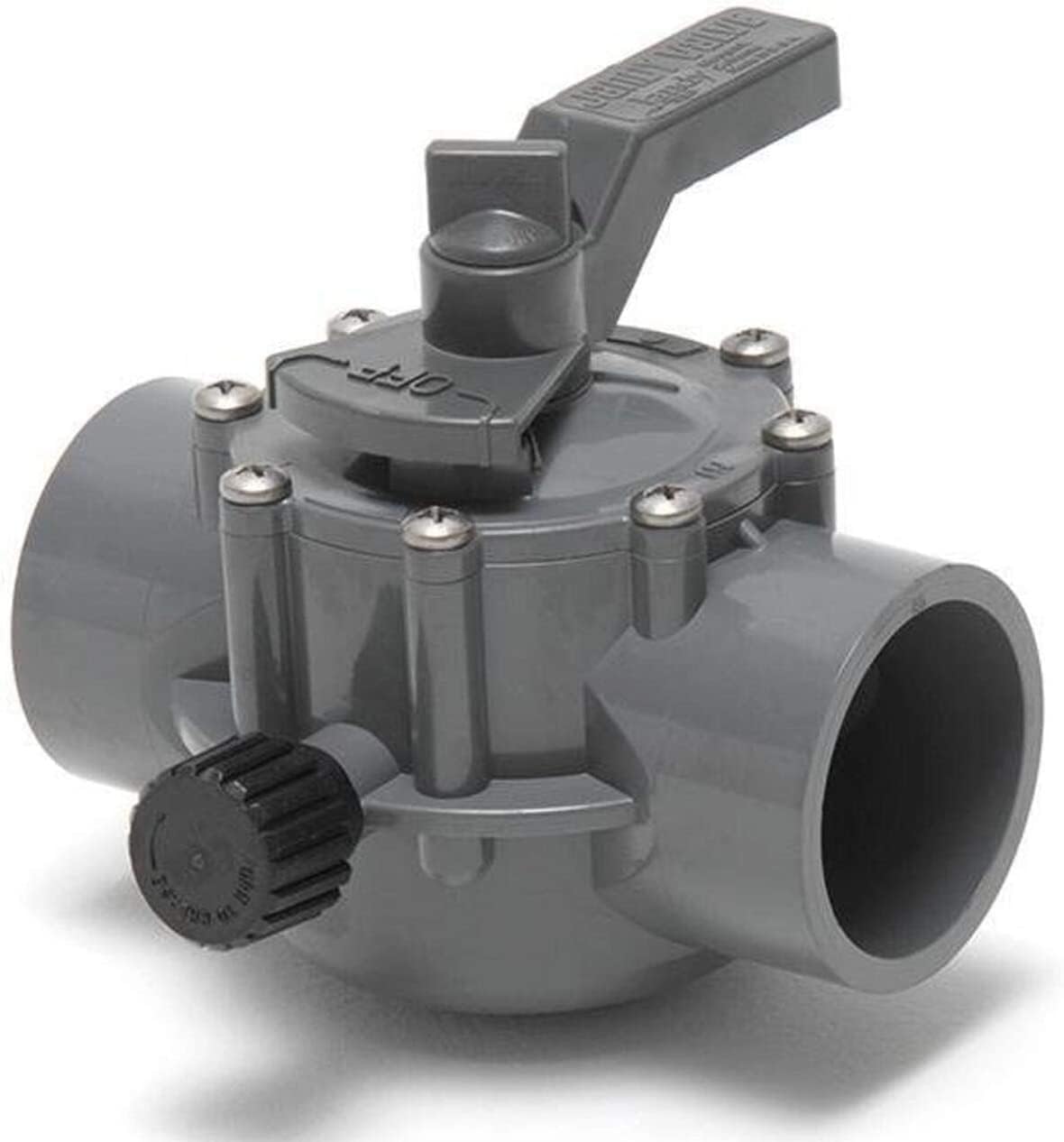ATIE 2-Port/3-Port Pool Valve Rebuild Complete Kit Compatible with Jandy 2-way/3-way 4715, 4716, 4717 Valve and Gray Valves with Diverter Valve 4720, Cover 4606, Handle 7433 (2 Pack)