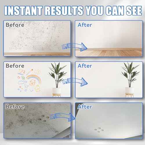 White Paint, White Touch up Paint for Walls with Roller 100g, Water Based, Low Odor, Quick-drying, Suitable for Covering Stains, Scratches, Graffiti, DIY