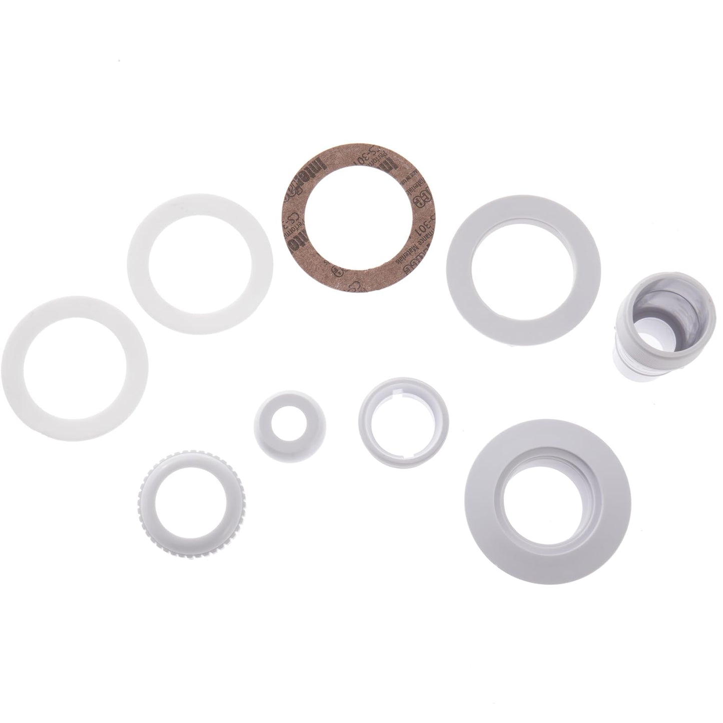 ProMotus Pool Return Jet Fitting Kit,Comes with Gaskets,Eyeball Assembly,Replaced Part for Hayward SP1023 Compatible with Above Ground Pools