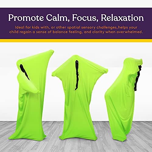 Special Supplies Sensory Body Sock Full-Body Wrap to Relieve Stress, Stretchy, Breathable Cozy Sensory Sack for Boys, Girls