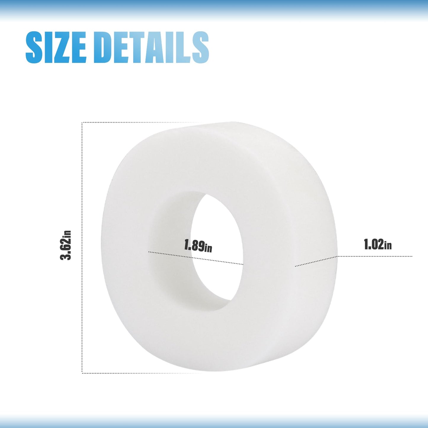 4 Pack Climbing Rings Replacement for Maytronics Dolphin Robotic Pool Cleaners, Compatible with Dolphin Nautilus CC Plus M200 M400 M500 DX3 DX4 DX6 Sigma Premier and More (Part Number 6101611-R4)