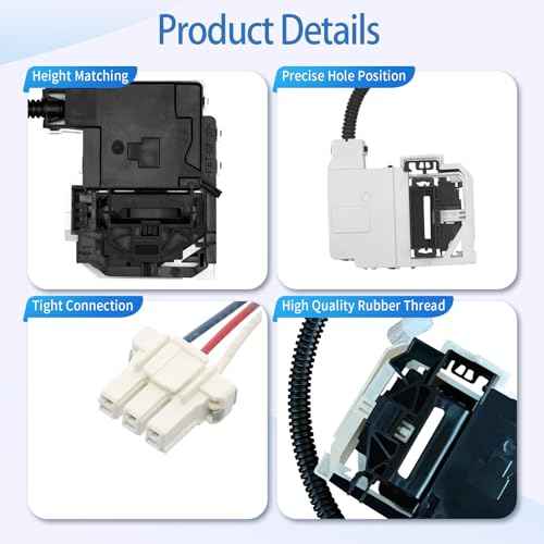 Upgraded MVW4505MW0 MVW4505MW1 MVW4505MW2 MVW5035MW1 Washer Lid Lock Fit for Maytag Washer MVW5035MW2 MVW5430MW1 MVW5430MW2 MVW5430PBK0 MVW5430PBK1 MVW5435PBK0 MVW5435PBK1 MVW5435PW0 MVW5435PW1