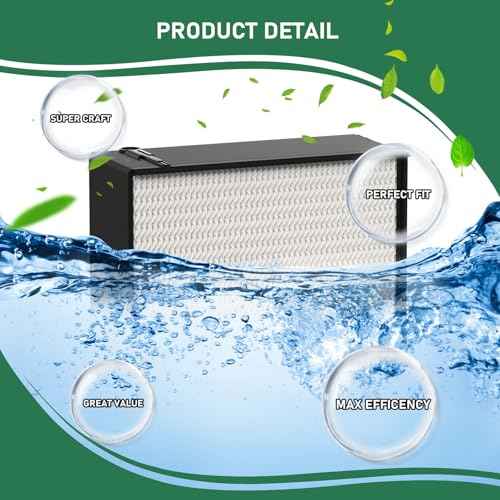 Carmerny 2 Pack 1045 Super Wick Humidifier Filter Replacement Compatible with Essick Air AIRCARE H12300, H12300HB, H12400, H12400HB, H12600, H12600, H12001, H12AEUO, H12AUKP Series Humidifiers