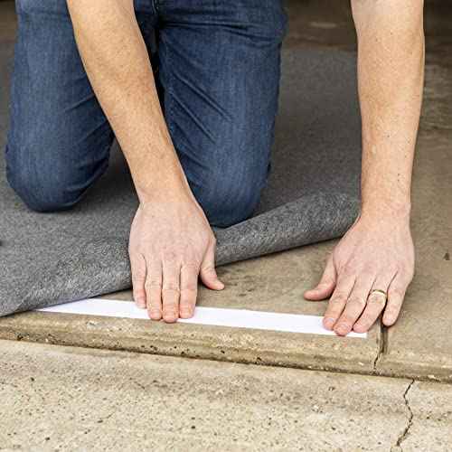 Duck Brand 286373 Indoor/Outdoor Carpet Tape, 1.41-Inch x 42 Feet White, Pack of 6.
