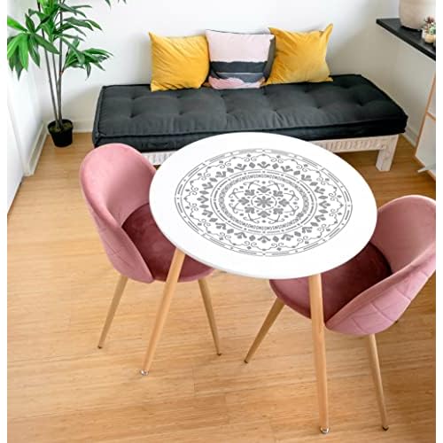 Large Mandala Stencils for Painting, 6 Unique Designs, 12" X 12" Reusable Mandala Stencil Templates for Home Decor, Large Stencils for Painting Wall