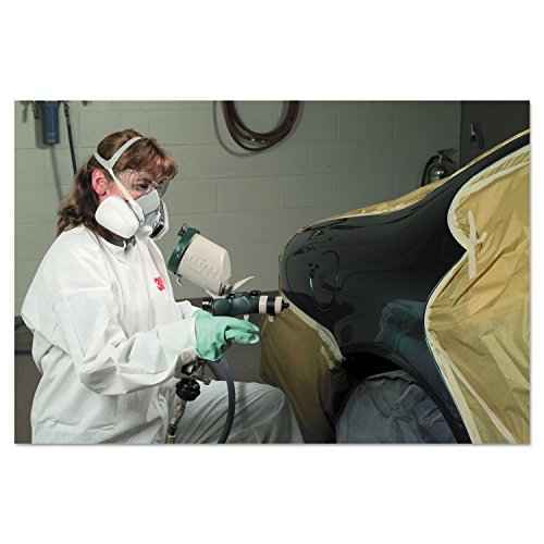 3M Half Facepiece Disposable Respirator Assembly 53P71, NIOSH Approved, (OV/P95), L, Permanently Attached Cartridges, 1 Unit