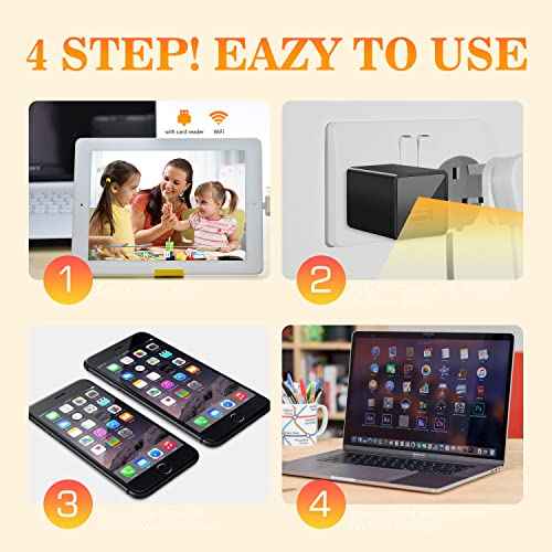 Hidden Spy Camera for Home Use, Mini Security Wireless WiFi Camera-USB Charger Camera - HD Nanny Cam,Indoor Night Vision Nanny Cam for Baby, Pets, Motion Detection Alert(Video Only)
