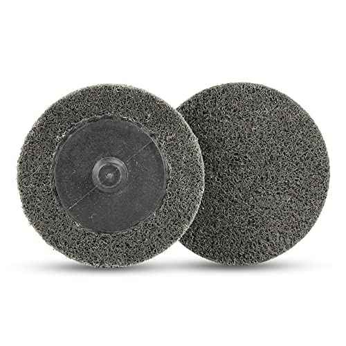 BHA Surface Preparation Quick Change Discs, 2 Inch - 10 Pack (Grey (Ultra Fine))