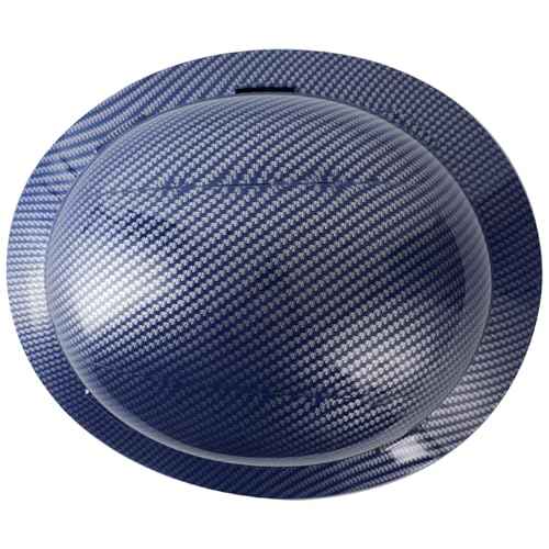 HDPE Full Brim Hard Hat, Construction Safety Helmet with Vented Holes, 6 Point Adjustable Ratchet Suspension, ?Meets ANSI/ISEA Z89.1, Water Transfer Printing