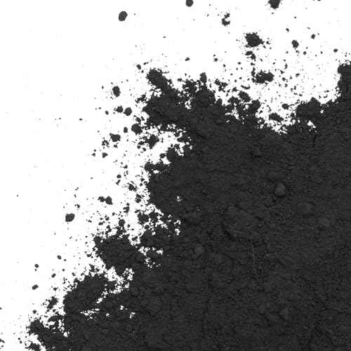 GOODTAKE Concrete Pigment, Black Iron Oxide Pigment Powder, Concrete Cement Dye Color Pigment for Concrete, Cement, Mortar, Grout, Plaster, Tile, Terracotta, Colorant, Paint (Black, 4 oz)