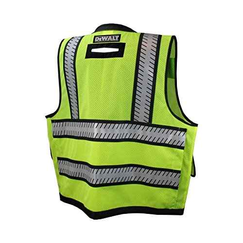 DEWALT DSV521 Class 2 Heavy Duty Surveyor Vest, 3X-Large