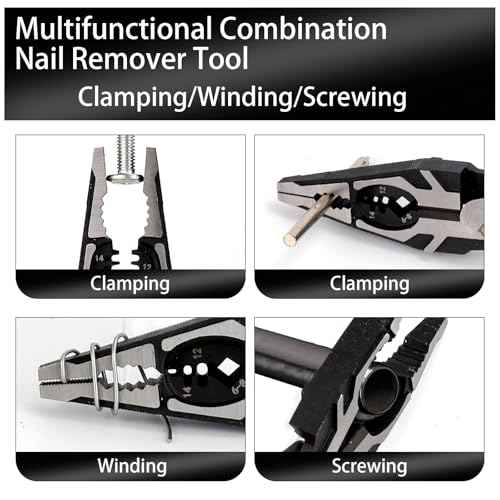 DISEN Electrical Pliers 9", Multifunctional Combination Needle-Nose Pliers with Stripping, Cutting, Screwing, Crimping and Winding Function