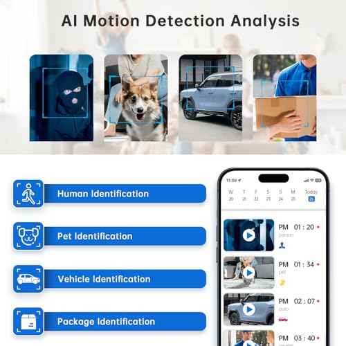 Light Bulb Camera 5G&2.4Ghz WiFi 2K Security Cameras Wireless Outdoor Indoor,AI Detection and Alarm,Two-Way Talk,Cameras for Home Security,Color Night Vision,911 Emergency Dispatch,US Based Cloud,2PCS