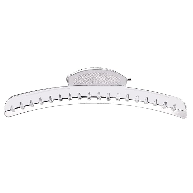 Vintage of Metal Finger Wave Hair Clips Clamps Aluminum Tip Finger Hair Clips Modeling Clamps Suitable for home and outdoor (12PCS Silver)