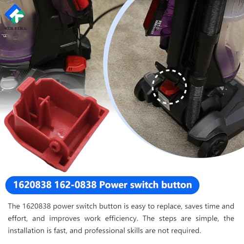 1620838 162-0838 Power Switch Button Fits for Bissell Swivel Rewind Vacuum