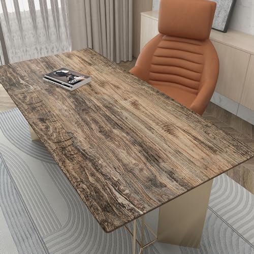 16"¡¿118" Thick Brown Grey Distressed Wood Wallpaper Peel and Stick Removable Gray Blue Faux Wood Grain Contact Paper Vinyl Wrap Self Adhesive Furniture Stickers for Dresser Cabinets Countertops