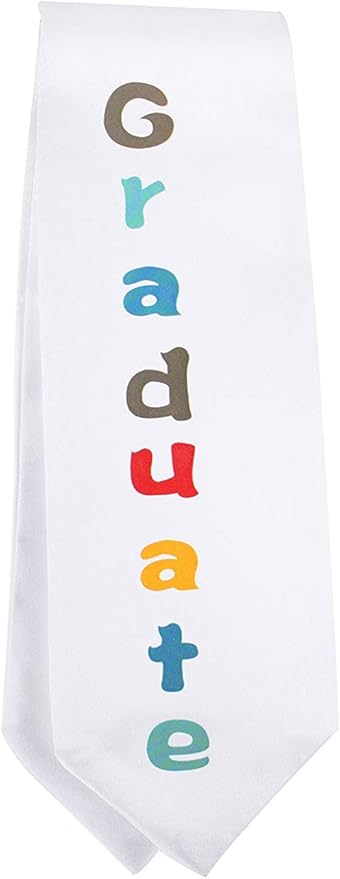 GraduationMall Kindergarten Preschool Graduation Sash, Printed Graduation Stole for Boys & Girls, Class of 2026 Ceremony Gift