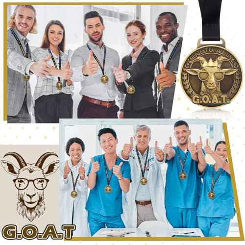 Award Medals 2'' Awards Trophy with Neck Ribbon Winner Prizes Bulk Gifts for Team Tournaments Prize Participation Competitions Achievement Party Favors