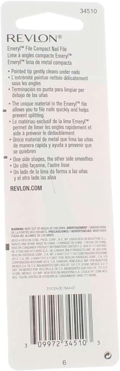 Revlon Emeryl File 1 Each (Pack of 2)