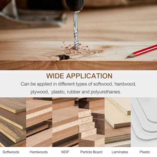 HARFINGTON 3pcs Brad Point Drill Bit 2.5mm(3/32") Dia Straight Round Shank Drill Metric Brad Point Spiral Twist Drill Bits for Carpenter Woodworking Plastic Rubber