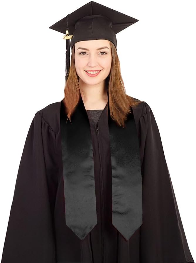 Graduation Stole Graduation Sash Unisex Adults Class of 70'' Stoles for Academic and Choral Ceremony