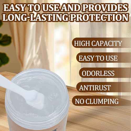 Drawer Wax£¬Multi - Purpose Paste Wax and Lubricant for Wood Furniture, Doors and Drawers - Wood Wax, Door Hinge Lubricant, Wood Drawer Lubricant(4 Oz)