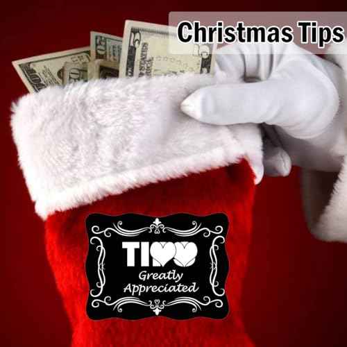 3x4inch Tipping Sticker Tipping Greatly Appreciated Tipping Me Baby Feeling Tipping Change Can Be Scary Your Waiter Waitresses Bumper Stickers for Party Store Bar Coffee Restaurant Car Laptop 8pcs