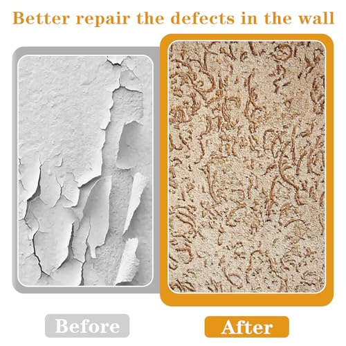 2Pcs Texture Sponges, Sponge for Patch/Repair Ceiling Drywall Wall, Round Clay Sponges for Pottery, DIY Painting Ceiling Wall Texture