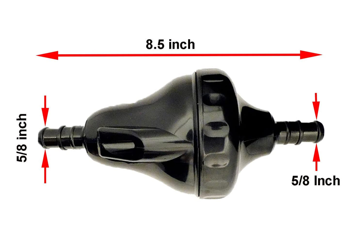 ATIE 3900 Sport, 280 Black Max F5B, TR35P Pool Cleaner Complete Backup Valve Kit G62 with 2 Hose Nut D16 Replacement for Zodiac Polaris 3900 Sport, 280 Black Max F5B, TR35P Pool Cleaners (Black)