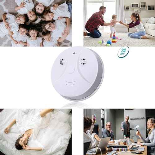 Smoke Detector Hidden Camera£¬Wireless Security Camera Dome Surveillance System with Night Vision,Motion Detection, for Home,Business, Baby Monitor